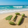 jade roller and gua sha facial massage skincare tool set for glowing skin