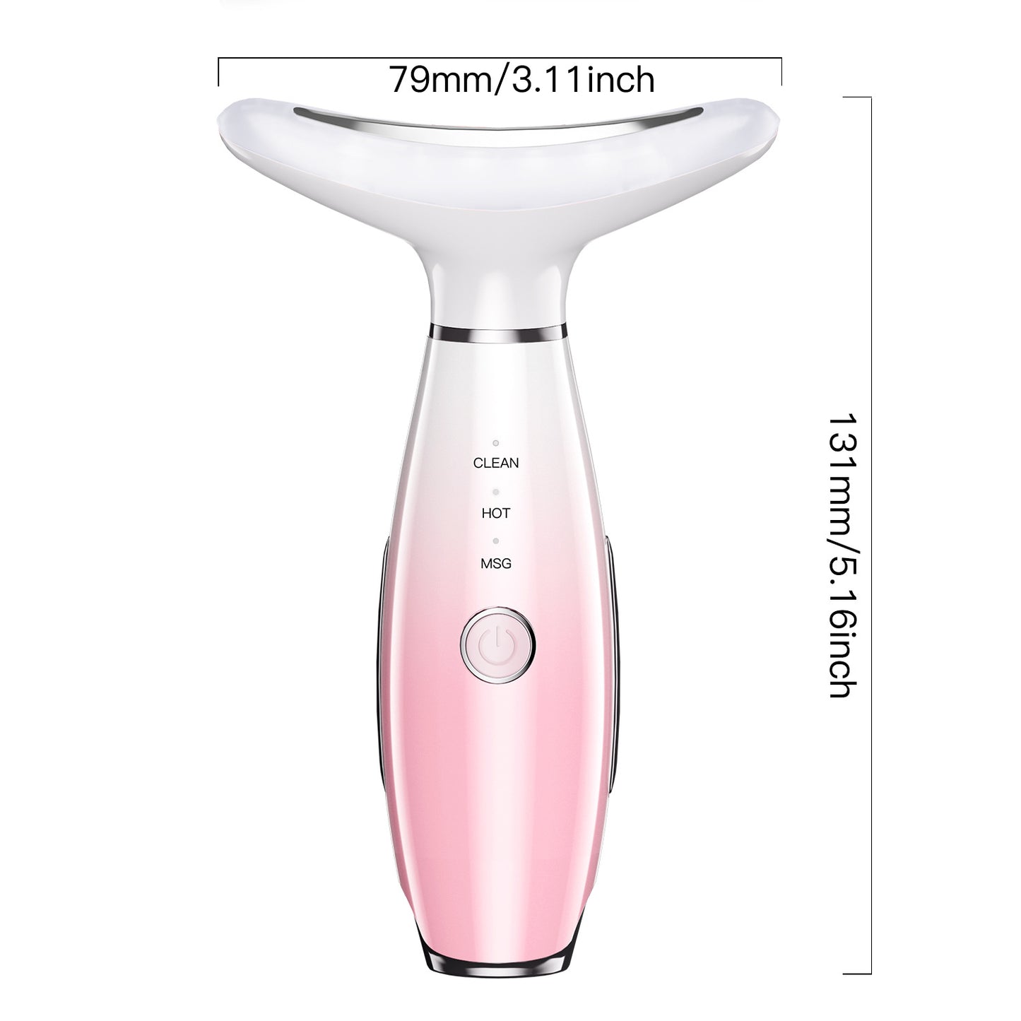 LED Neck Tightening Massager Anti Aging Skin Care Device Tool