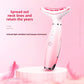 LED Neck Tightening Massager Anti Aging Skin Care Device Tool