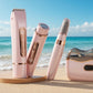 Actiboo 3 in 1 women beauty care kit rechargeable nail trimmer foot file hair remover set