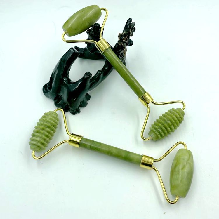 Jade Roller and Gua Sha Set Facial Massage Skin Care Kit