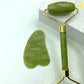 Jade Roller and Gua Sha Set Facial Massage Skin Care Kit